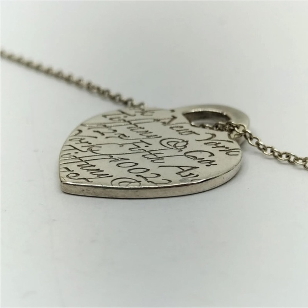 Tiffany & Co Heart Notes Necklace - Picture 5 of 9